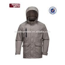 Chaqueta impermeable de otoño invierno con cremallera chaqueta reversible hombres bomer